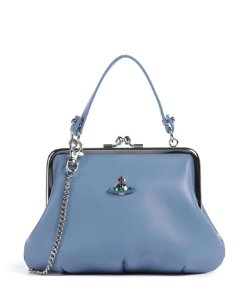 Vivienne Westwood Granny Frame Nappa Torba preko ramena blue