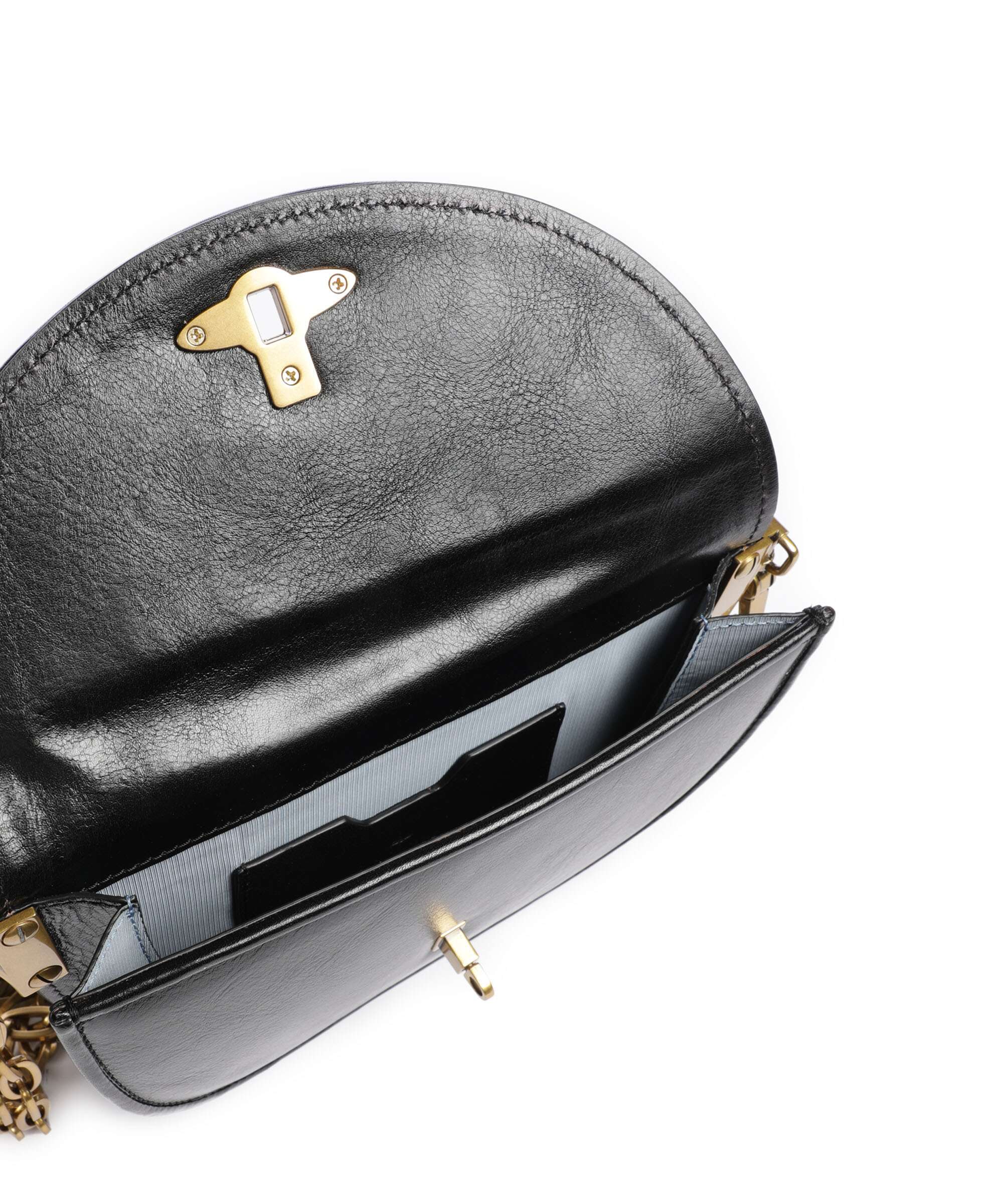 Vivienne Westwood Bonnie Polished Crossbody bag black