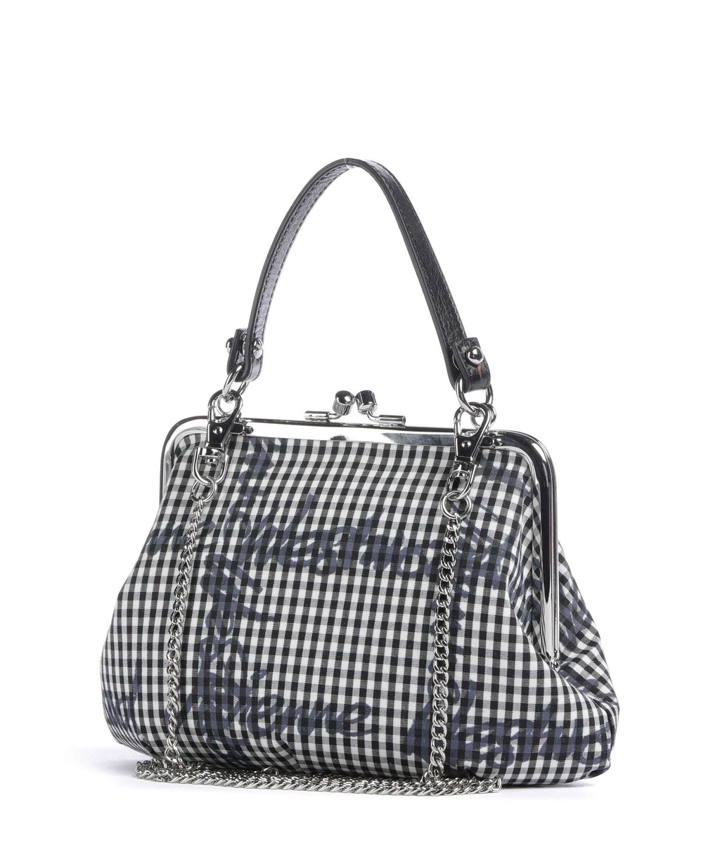 Vivienne Westwood Granny Frame Print Classic Crossbody bag gingham/black