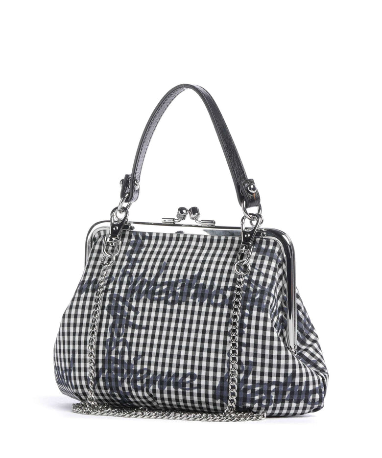 Vivienne Westwood Granny Frame Print Classic Crossbody bag gingham/black