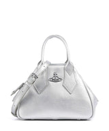 Vivienne Westwood Yasmine Grain Small Torbu silver