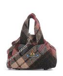 Vivienne Westwood Archive Harris Tweed Check Mini Torba preko ramena light check