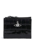 Vivienne Westwood Embossed Croc Slim Credit card holder black
