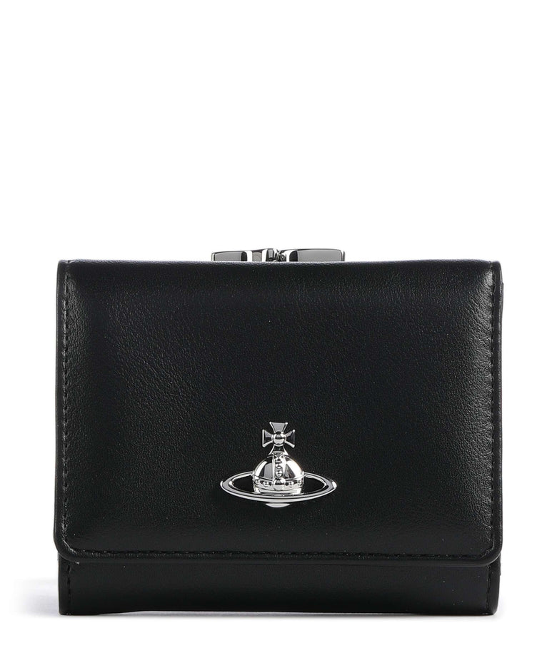 Vivienne Westwood Frame Smooth Small Wallet black
