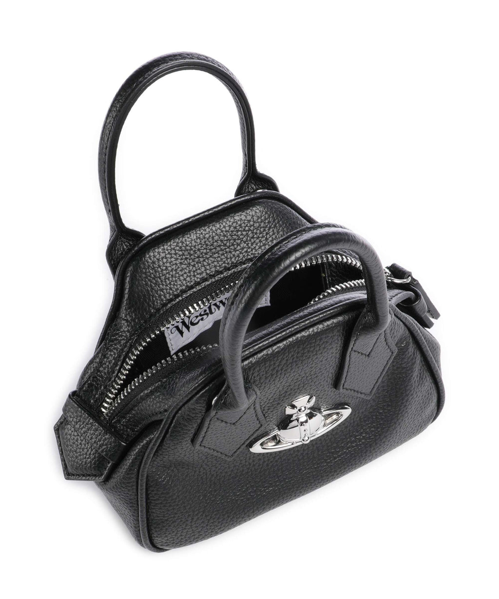 Vivienne Westwood Yasmine Grain Mini Crossbody bag black