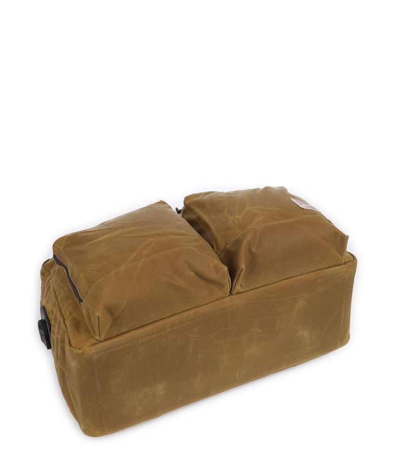 Filson Oil Finish Tin Cloth 24HR Duffle Weekend bag dark tan