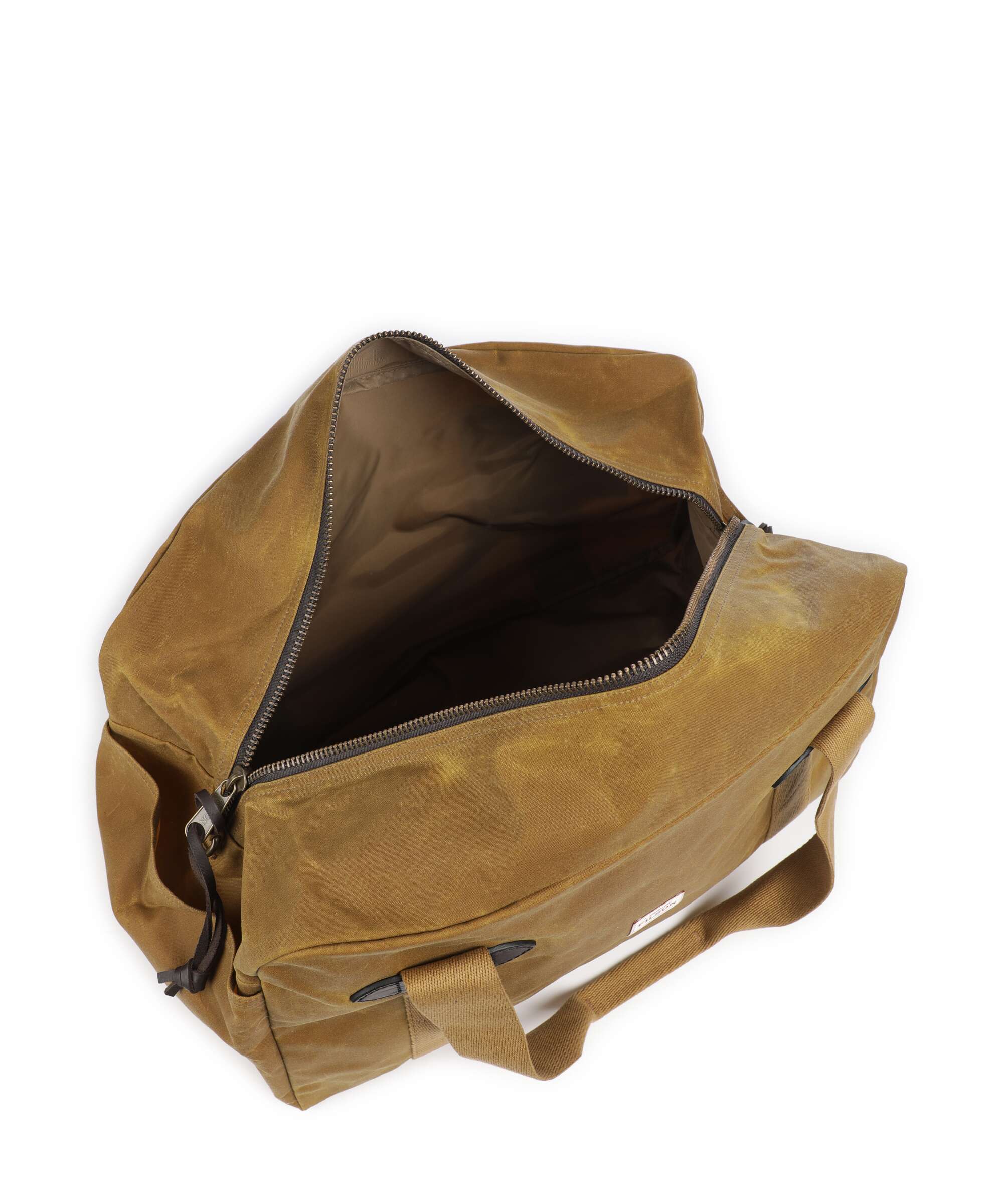 Filson Oil Finish Tin Cloth Weekend bag dark tan