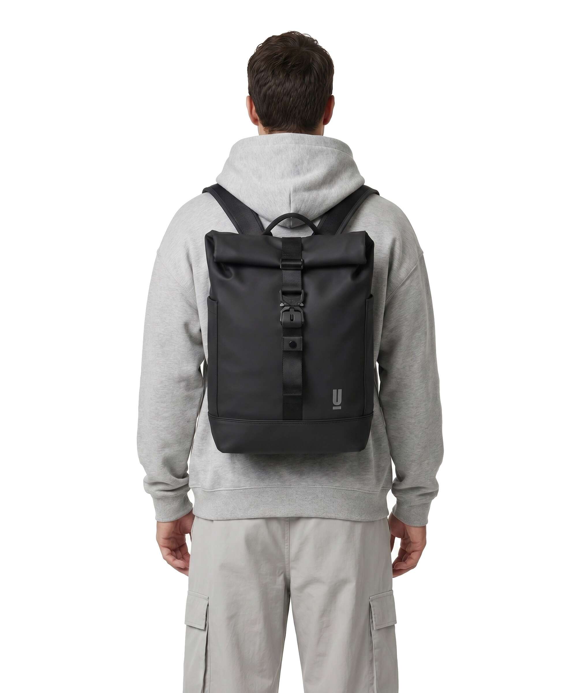 The Urban Society Rolltop backpack black