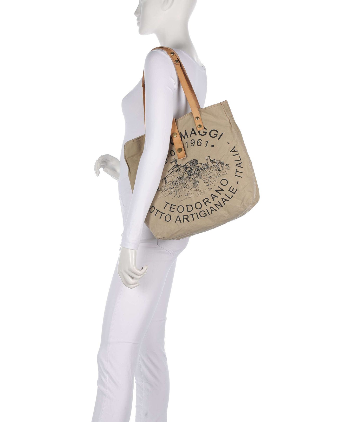 Campomaggi Tote bag beige