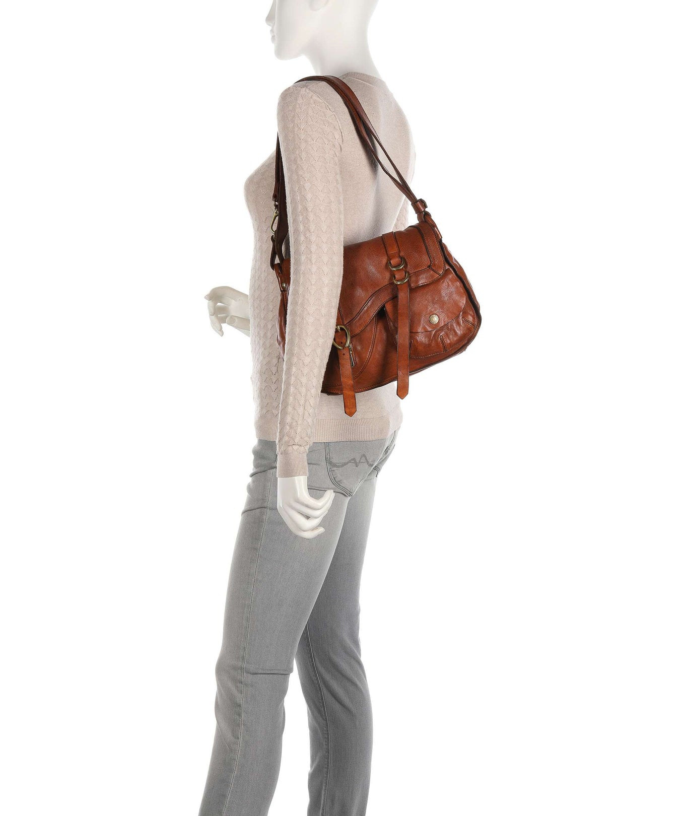 Campomaggi Shoulder bag cognac