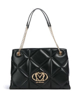 Love Moschino Embossed Q Shopper black
