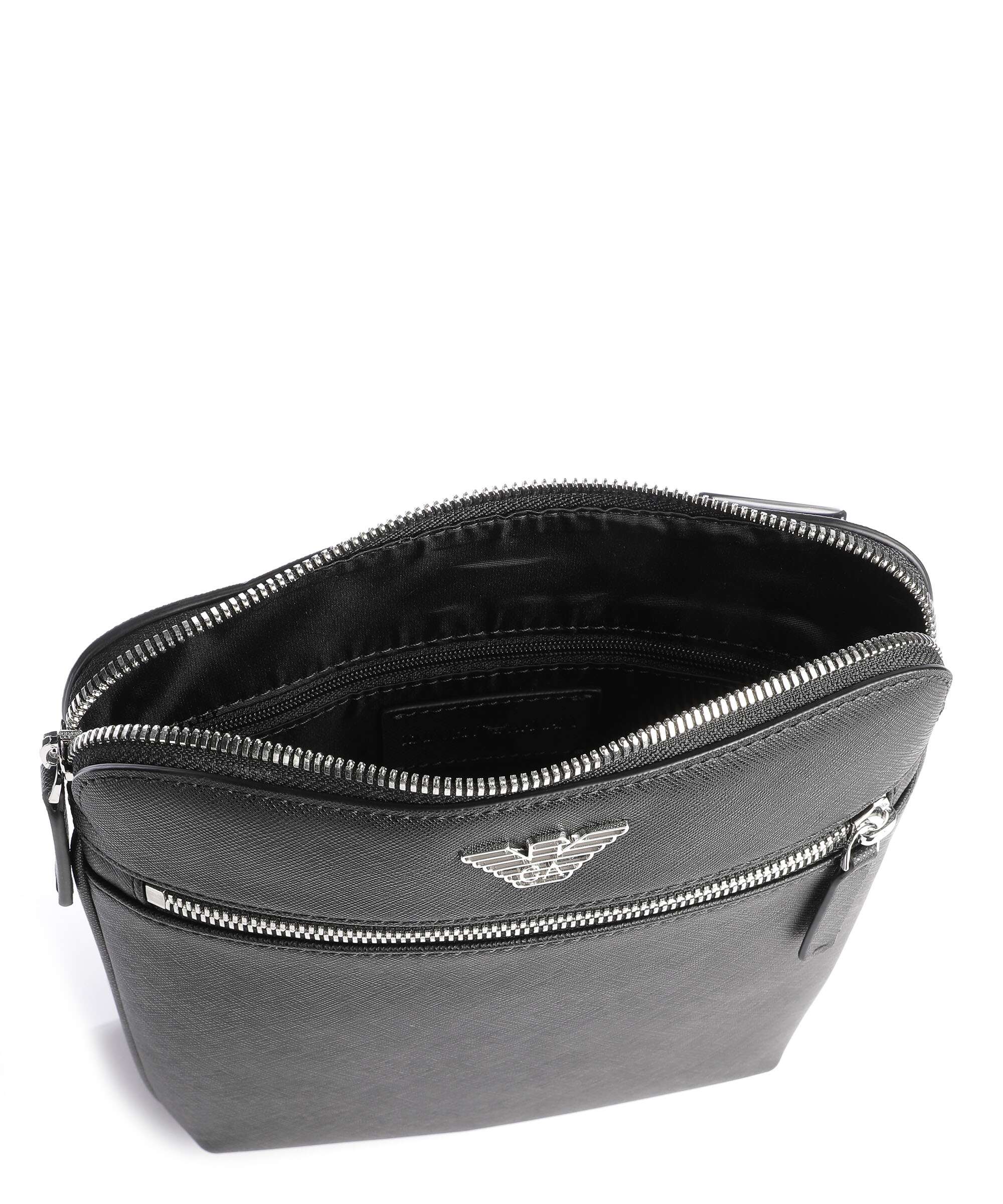 Emporio Armani Business Regenerated Crossbody bag black