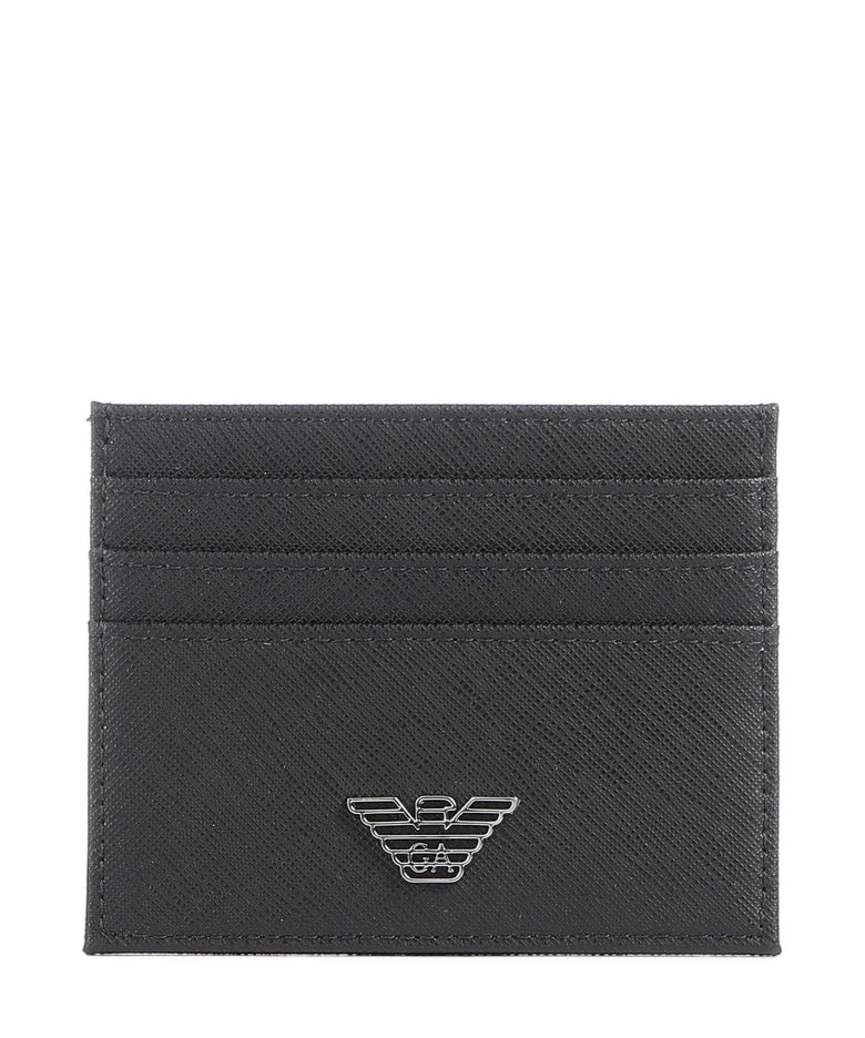 Emporio Armani Business Regenerated Credit card holder black