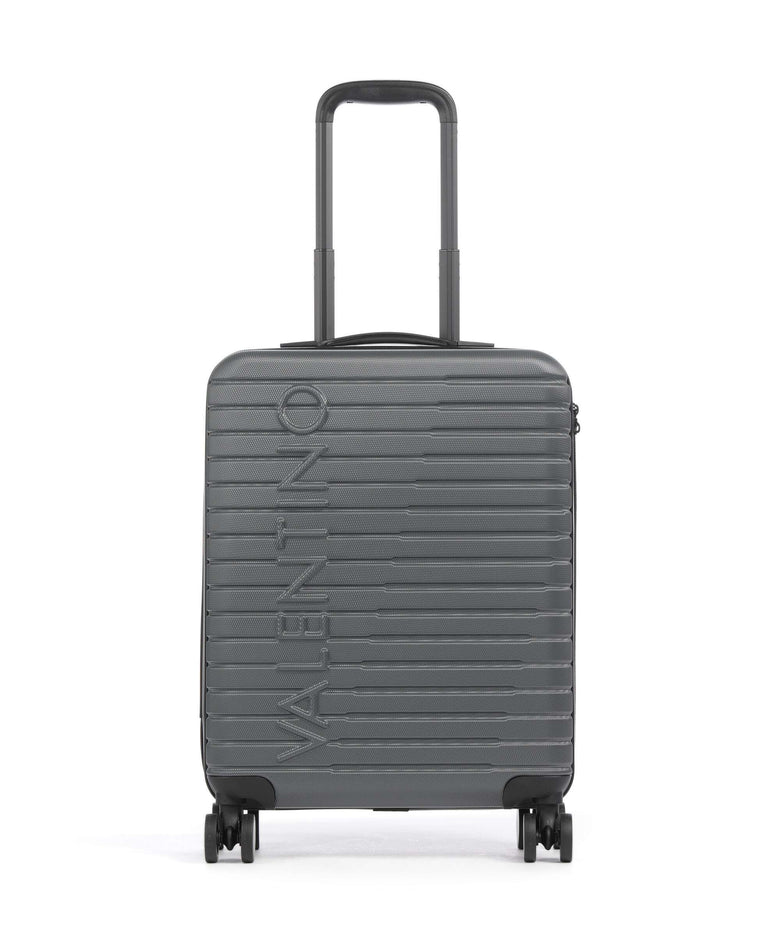 Valentino Bags Mercury Spinner (4 wheels) gunmetal