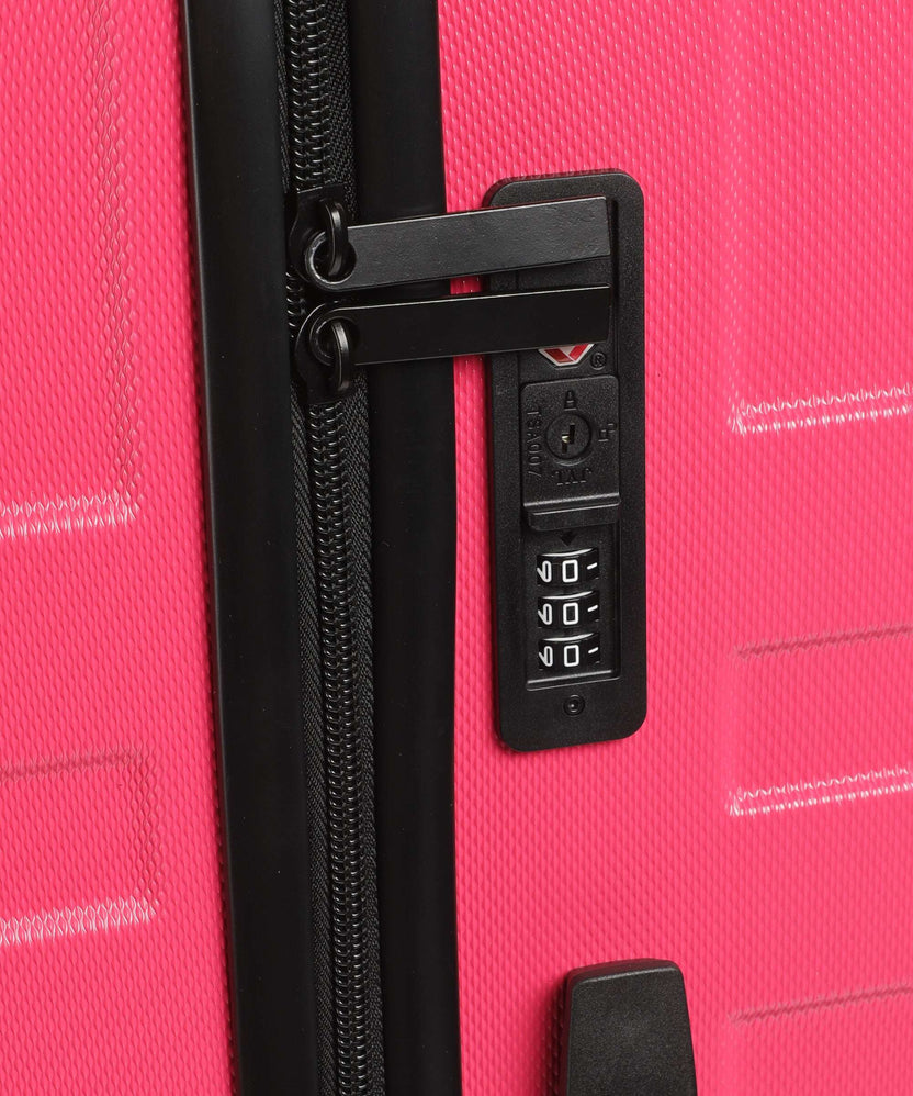 Valentino Bags Starlight Spinner (4 wheels) fuxia