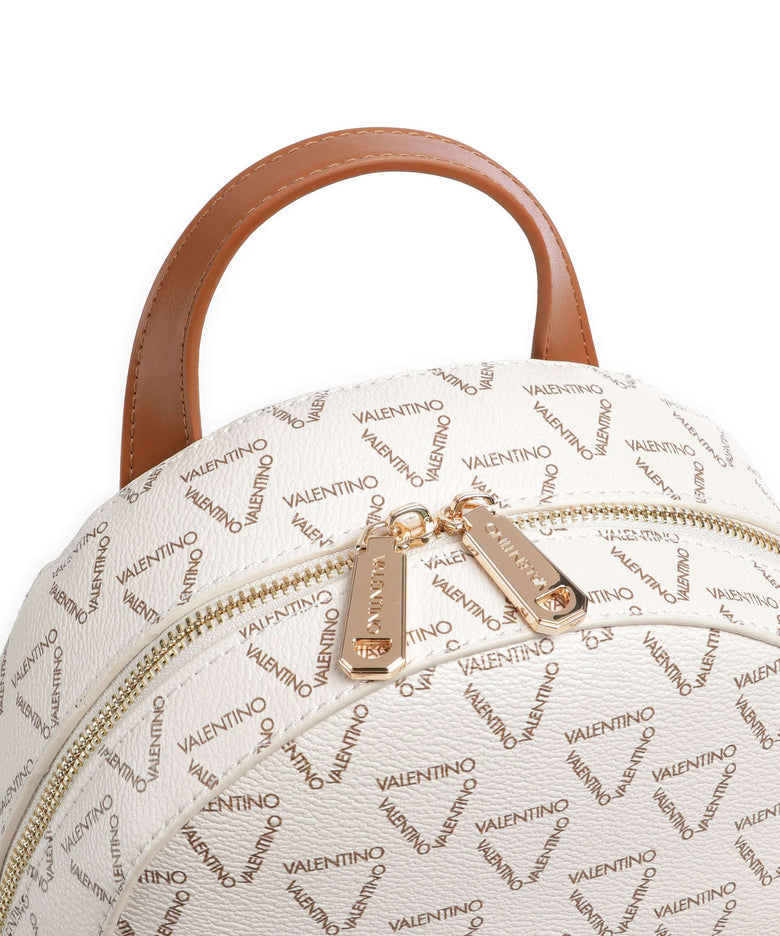 Valentino Bags Lady Re Backpack bianco/cuoio