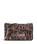 Just Cavalli Torba preko ramena iconic leo print/black