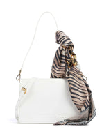 Just Cavalli Chain Foulard Shoulder bag white