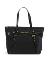 Just Cavalli Foulard Cage Shopper black