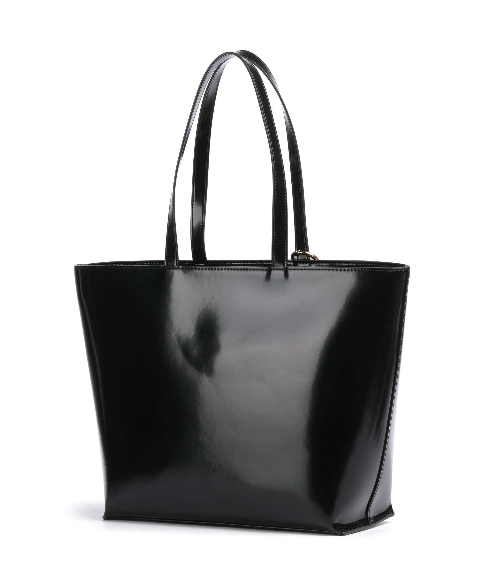 Just Cavalli Chain Foulard Tote bag black