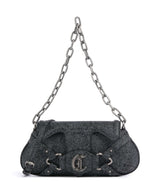 Just Cavalli Crossed Laces Torba preko ramena black