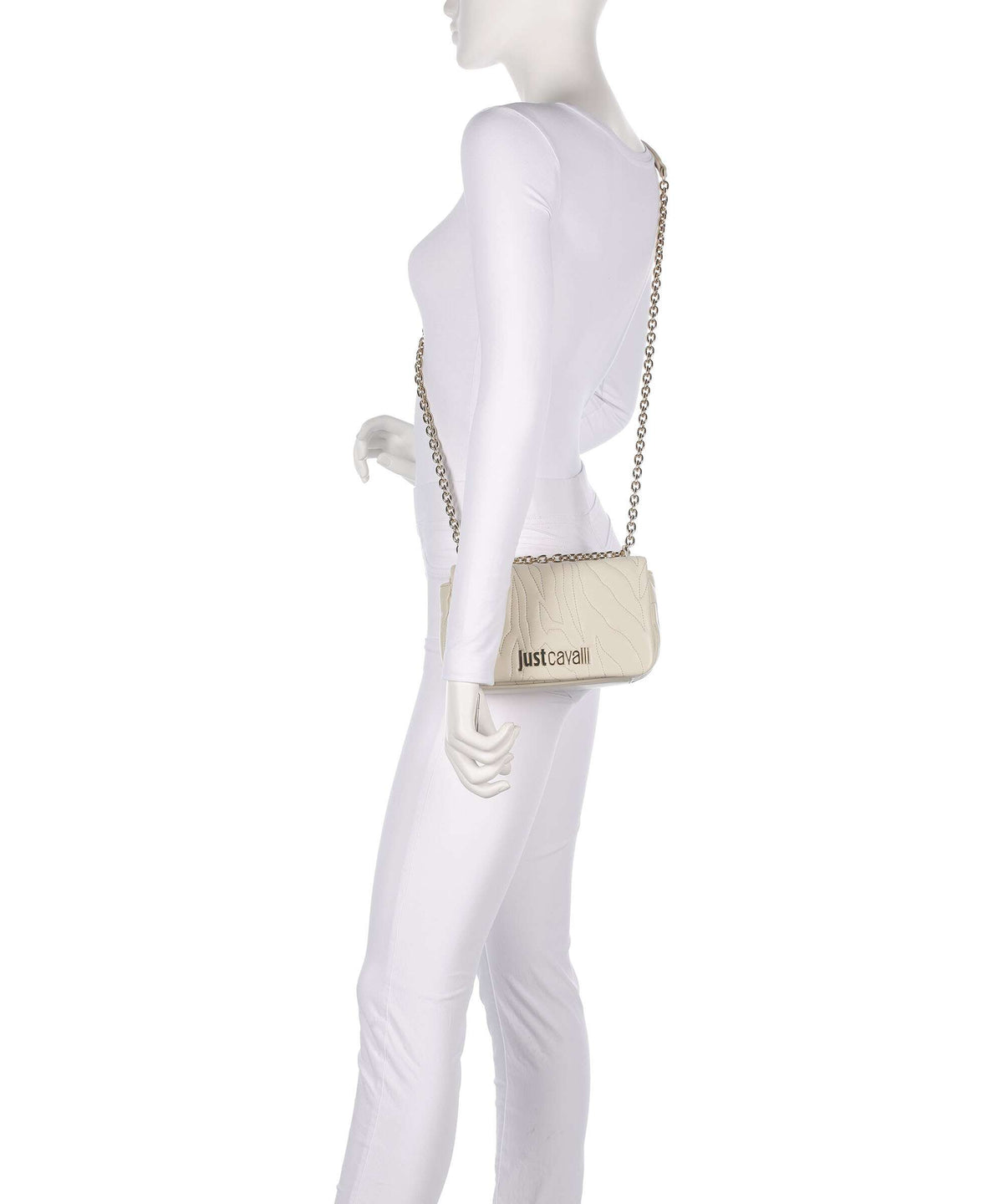 Just Cavalli Quilted Zebra Shoulder bag pristine