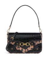 Just Cavalli Snake Bite Torba preko ramena leo print/black