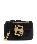 Just Cavalli Iconic Snakes Puffy Torba preko ramena black