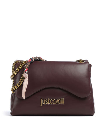 Just Cavalli Puffy Foulard Torba preko ramena dark purple