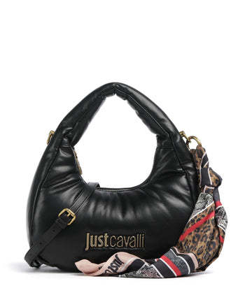 Just Cavalli Puffy Foulard Torba preko ramena black