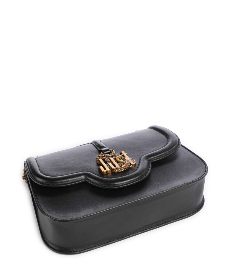 Just Cavalli Just Snake Shoulder bag black