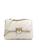 Pinko Love Puff Big Torba preko ramena bianco seta/antique gold
