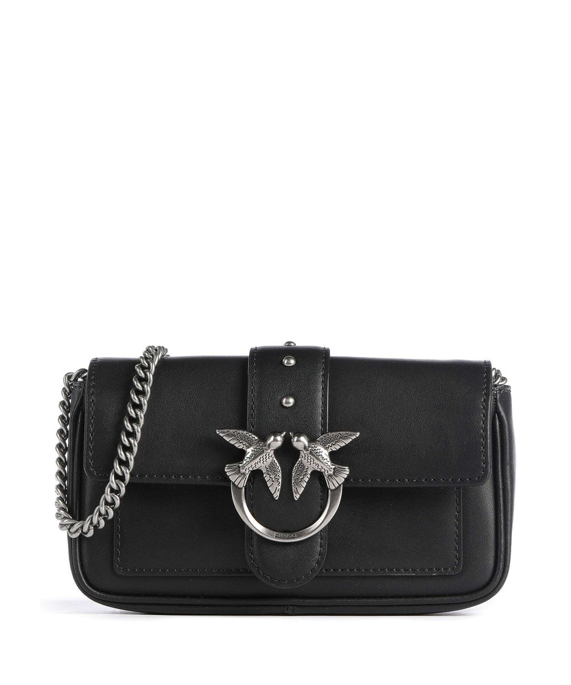 Pinko Love One Pocket Wallet nero/old silver