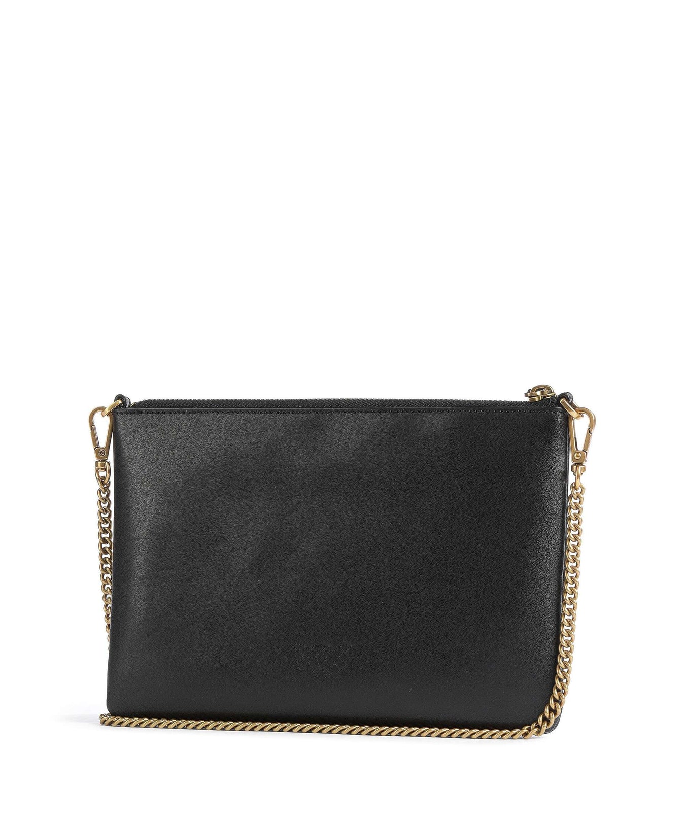 Pinko Flat Classic Crossbody bag nero/antique gold
