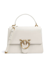 Pinko Love One Classic Torbu bianco seta/antique gold