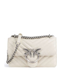 Pinko Love One Mini Torba preko ramena bianco seta/old silver