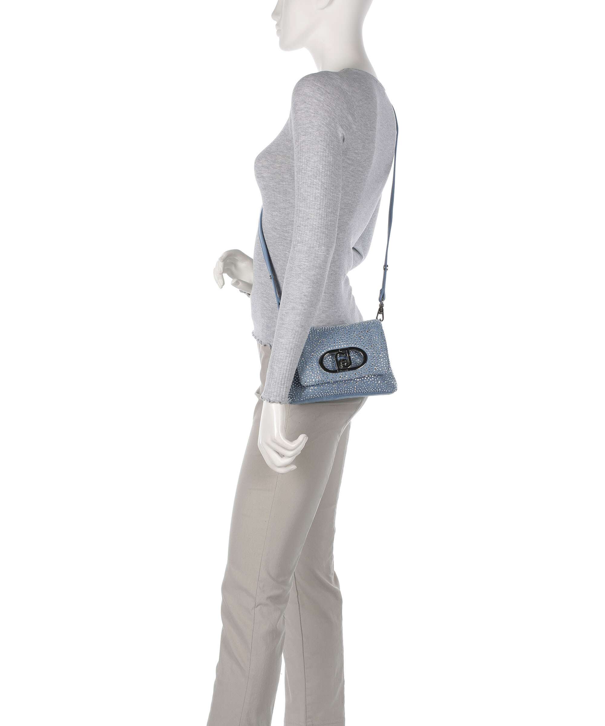 Liu Jo Lapuffy Shoulder bag light denim                   