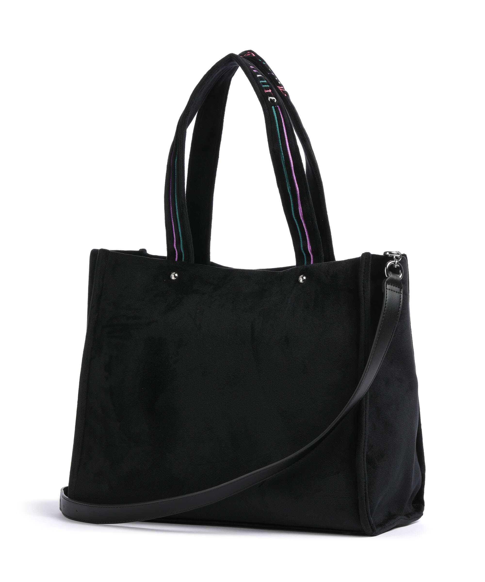Juicy Couture Iris Velvet L Tote bag black