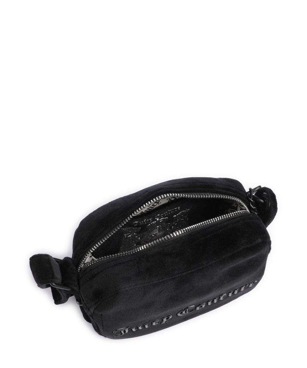 Juicy Couture Jasmine Velvet Crossbody bag black