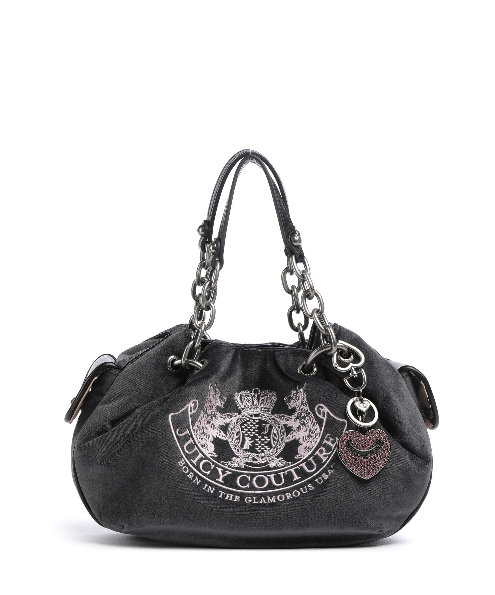 Juicy Couture Daydreamer Classic Crest M Hobo bag grey
