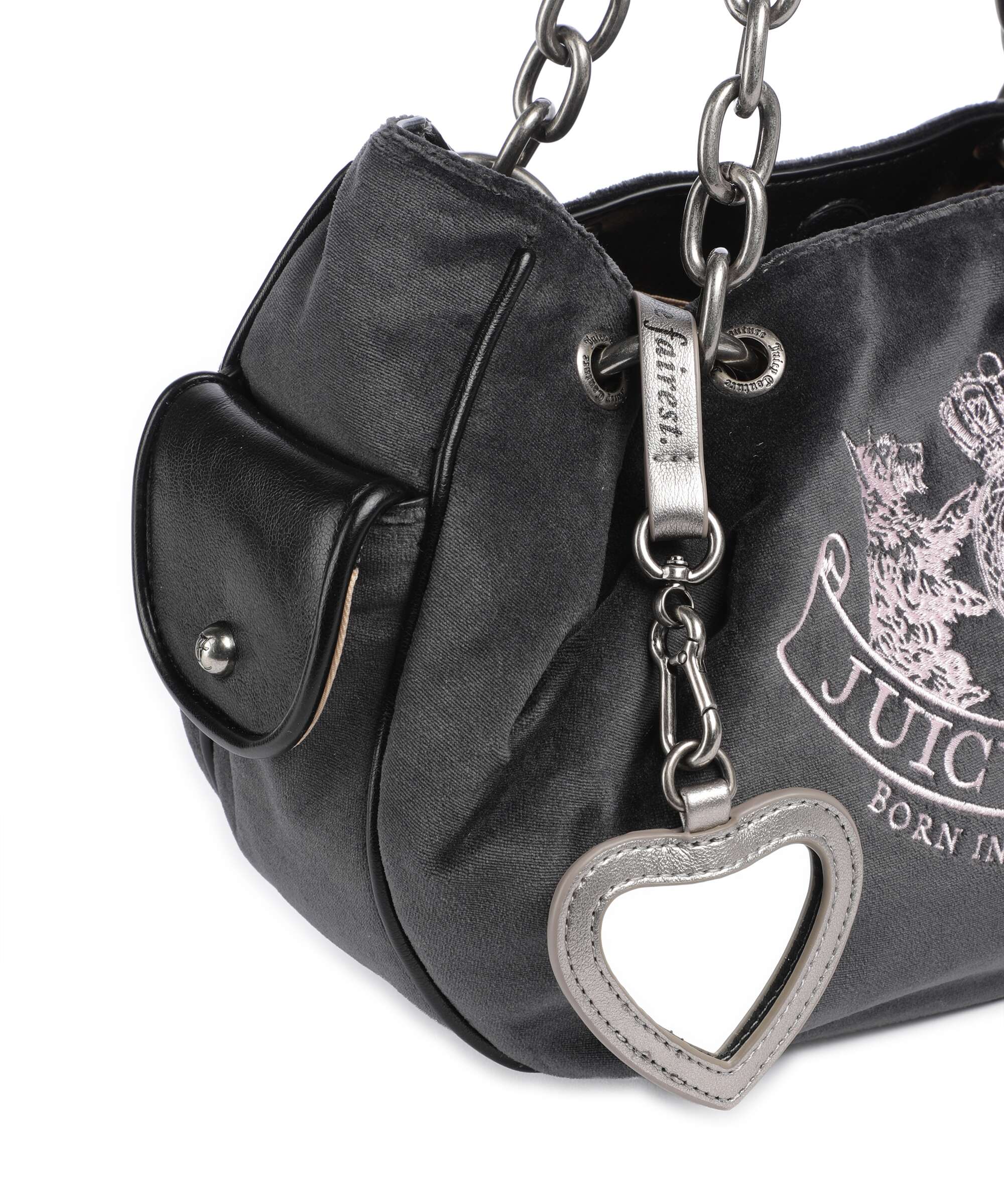 Juicy Couture Daydreamer Classic Crest M Hobo bag grey