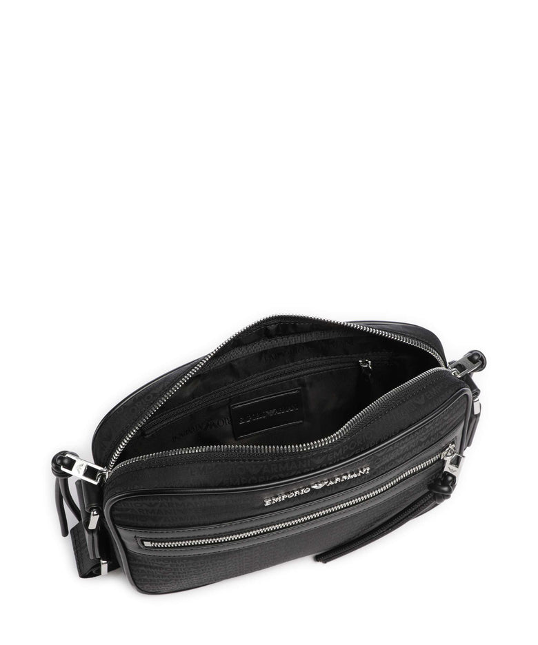 Emporio Armani Monogram Crossbody bag black beauty