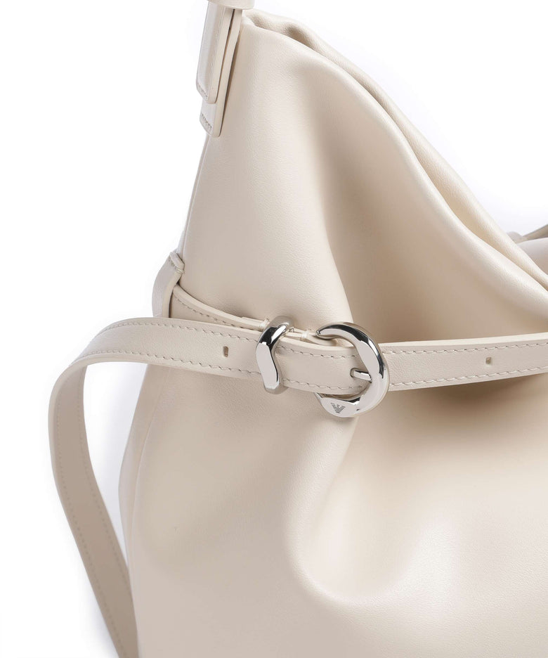 Emporio Armani Deva M Bucket bag marble