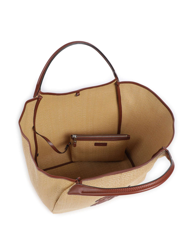 Emporio Armani Durini 24 L Tote bag naturale/siena