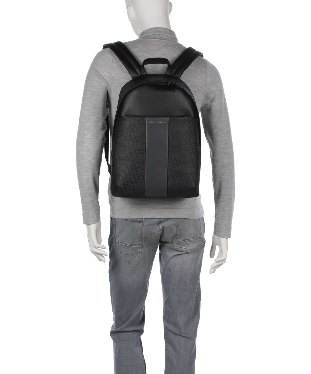 Armani Exchange William Backpack black/forged iron