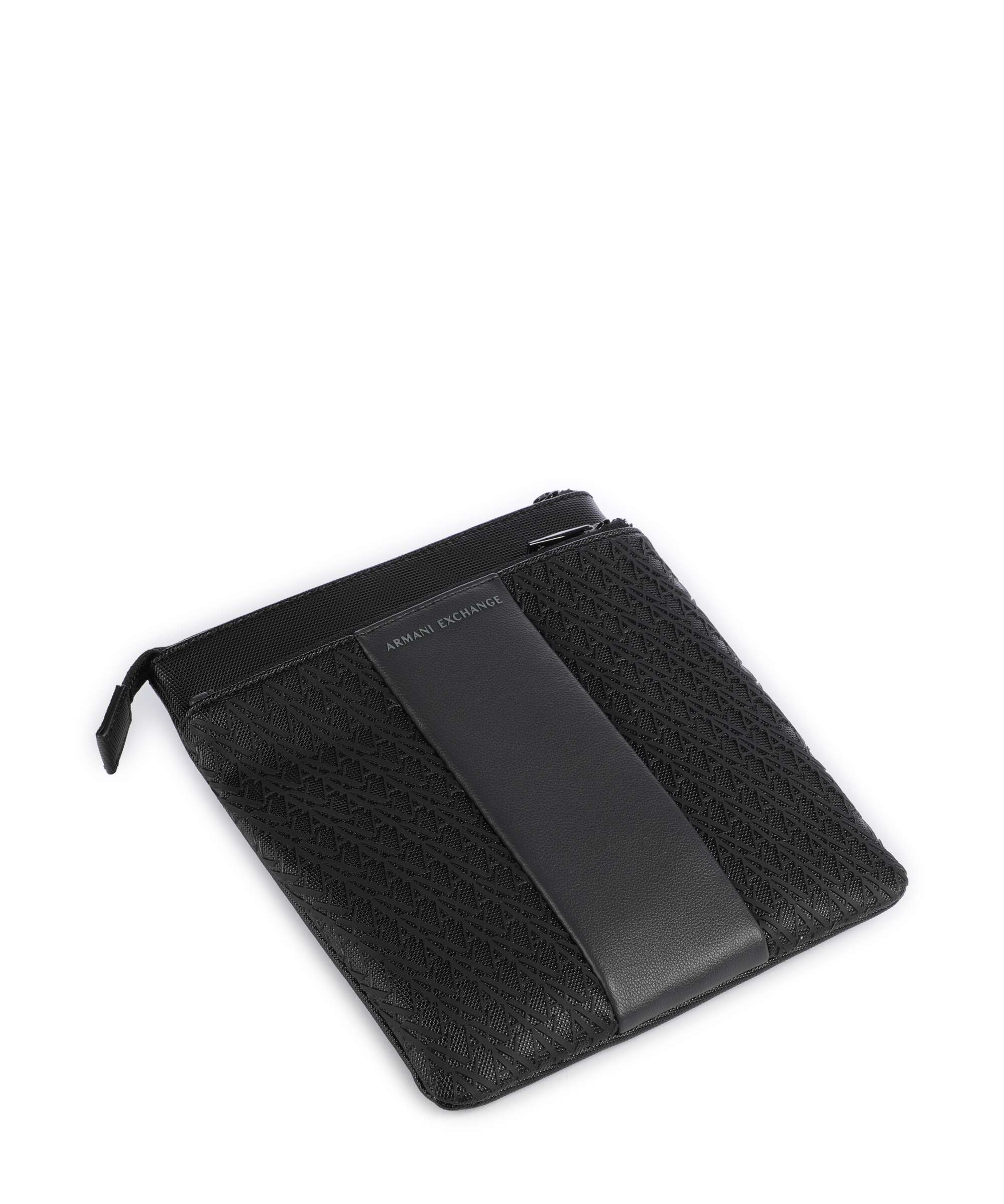 Armani Exchange William Crossbody bag black/forged iron