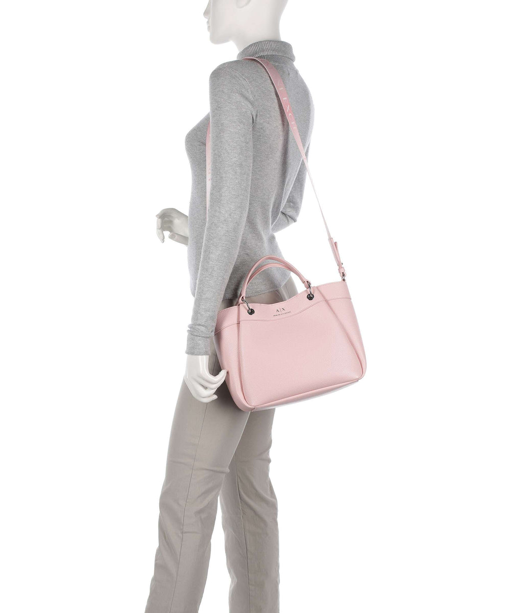 Armani Exchange Wave M Handbag pink