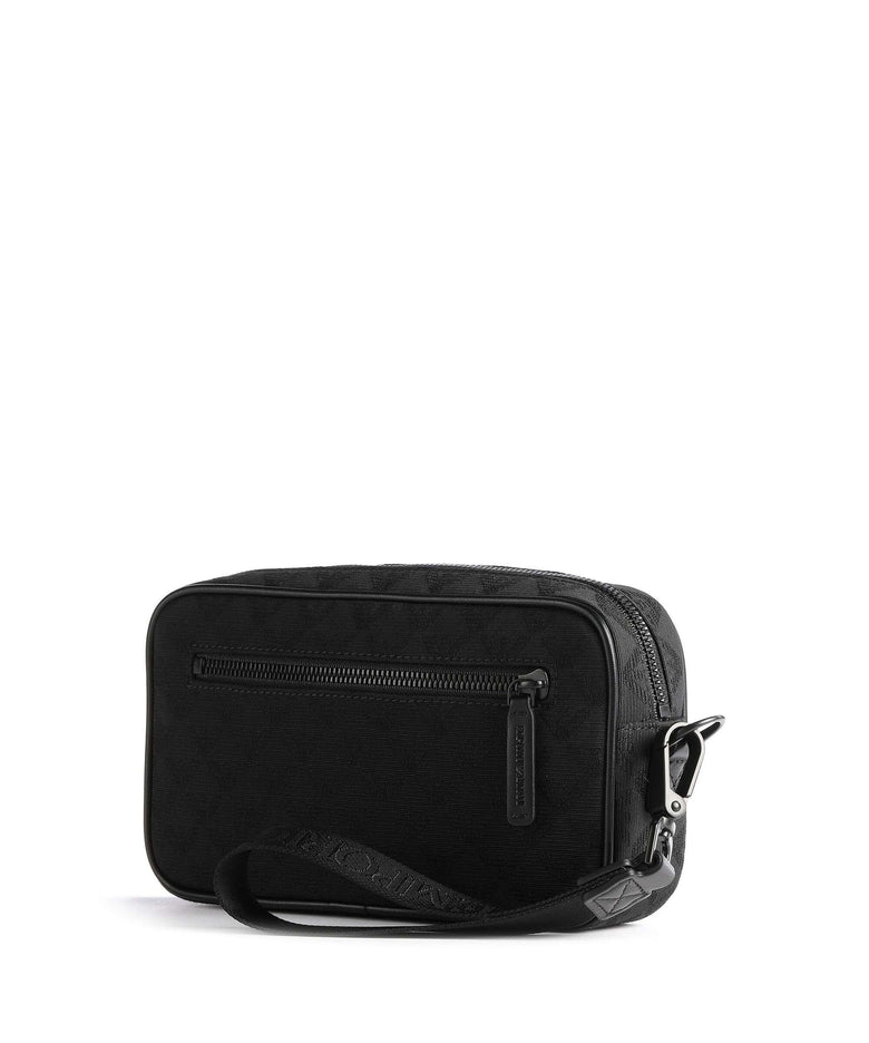 Emporio Armani Omnia Jacquard Toiletry bag black