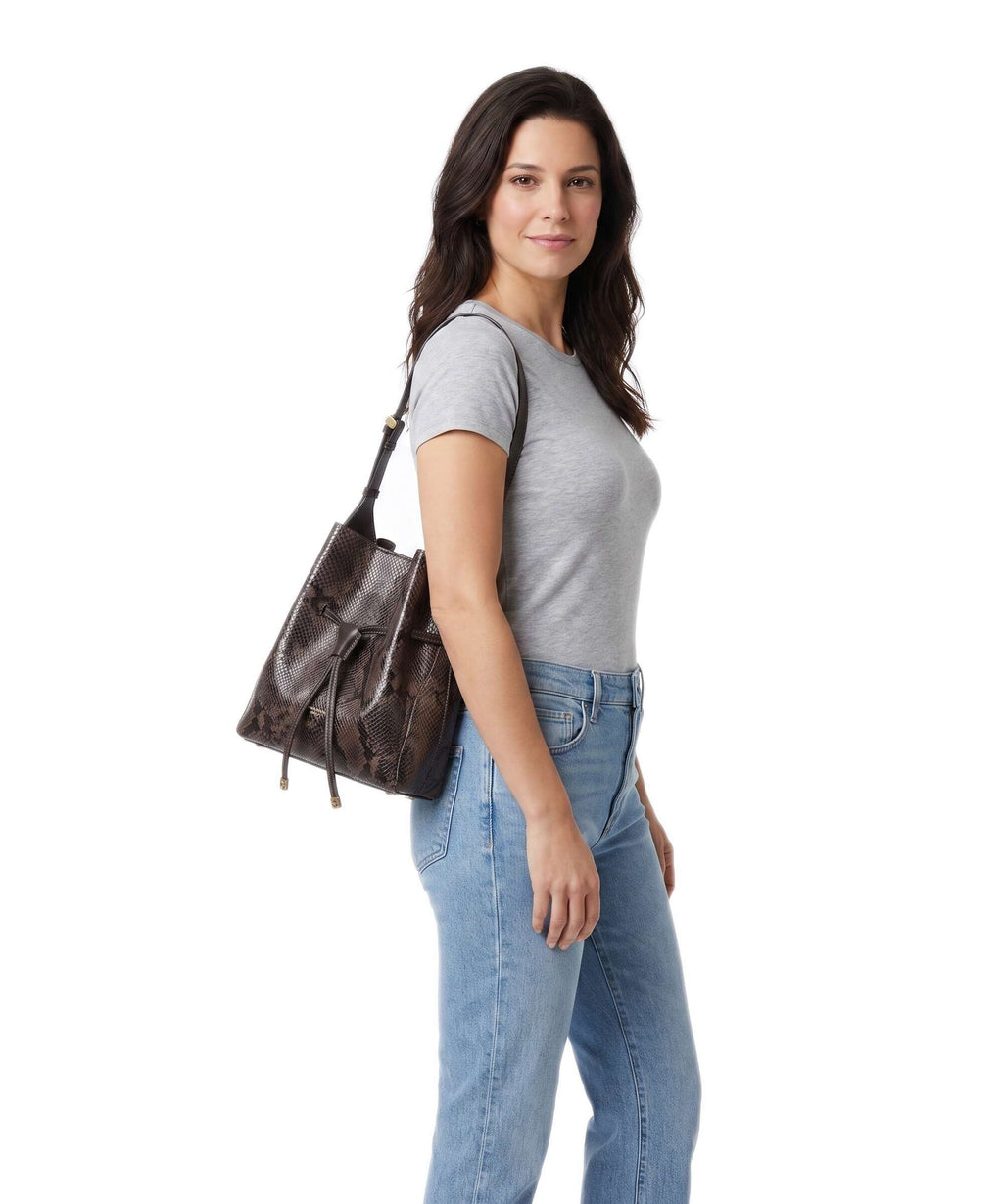 Gianni Chiarini Sienna Bucket bag espresso