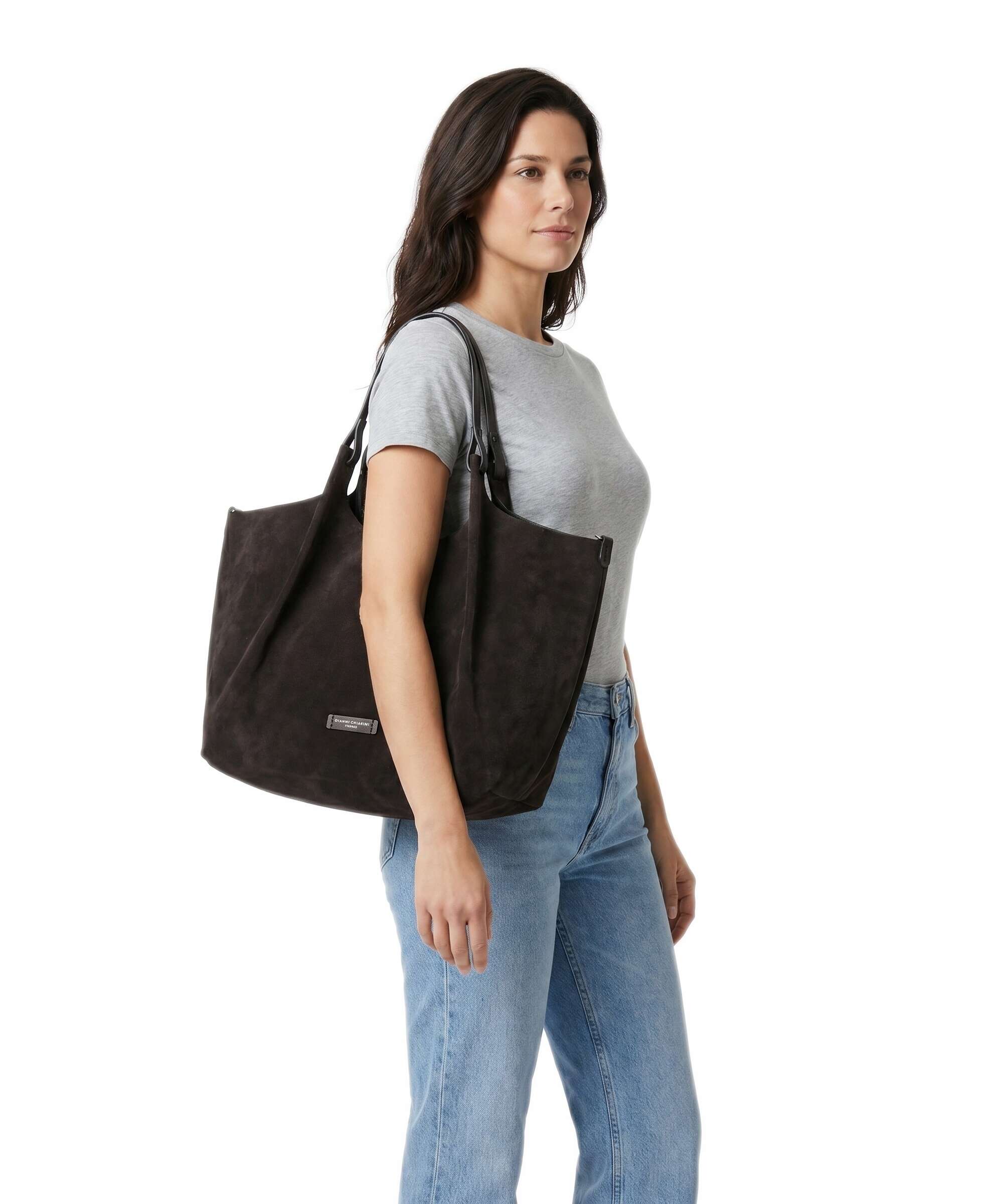 Gianni Chiarini Dua L Tote bag moka